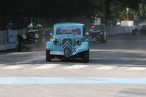 Erik Larsen i Citroën B11 Légère.
(Foto: Anni Hansen)
